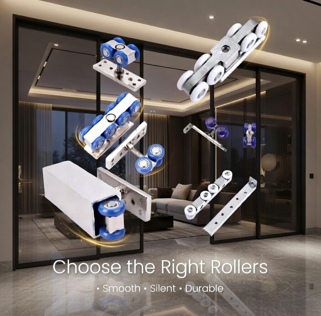  Jak wybrać rolki do drzwi przesuwnych wnękowych w 2026 r.: kompletny przewodnik dla kupujących